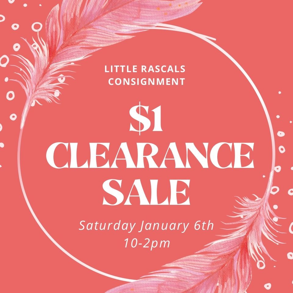 Little Rascals $1 Clearance Sale