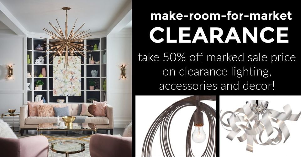 Mahlander's Appliance and Lighting make-room-for-market Clearance Sale